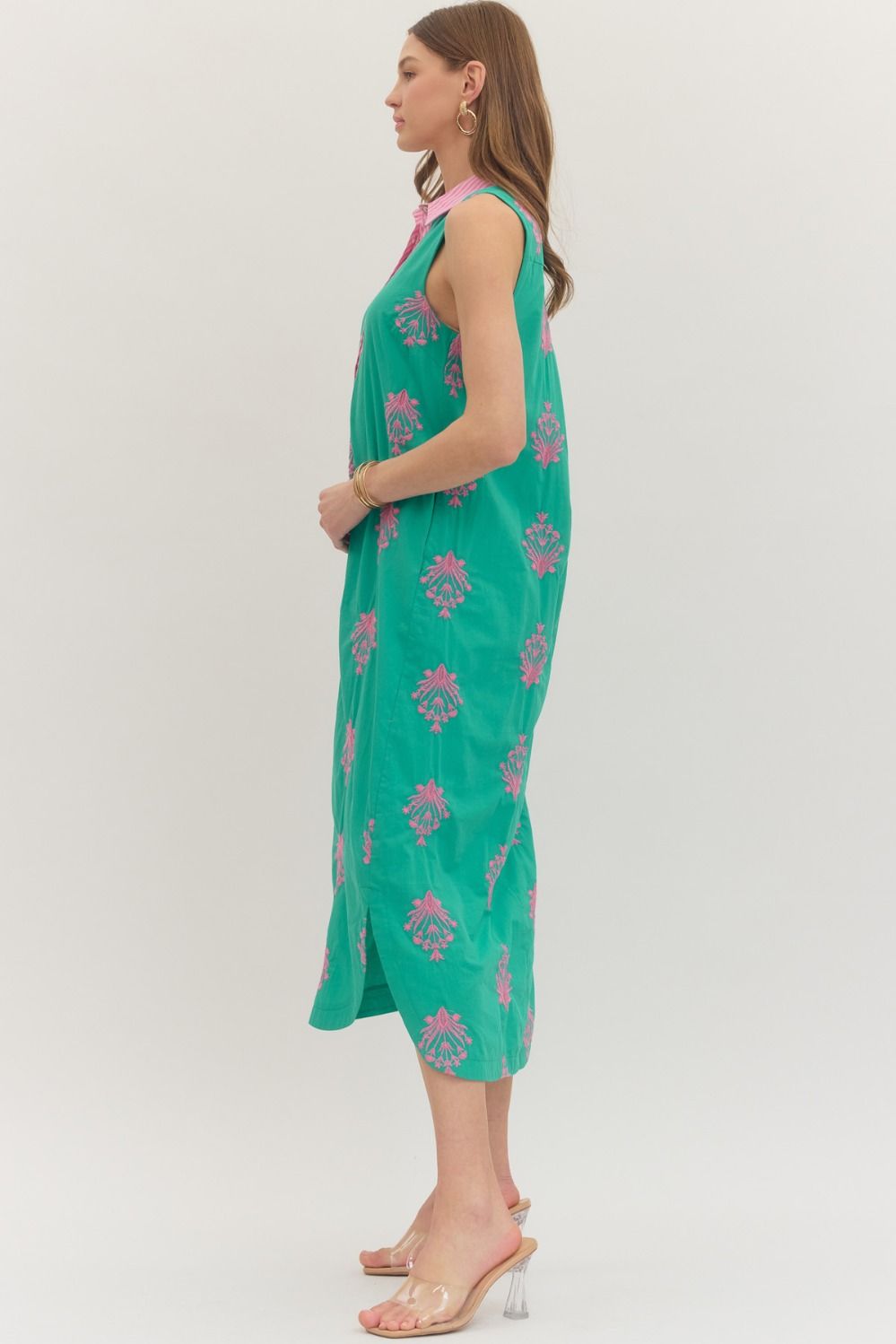 Botanical Mint Dress