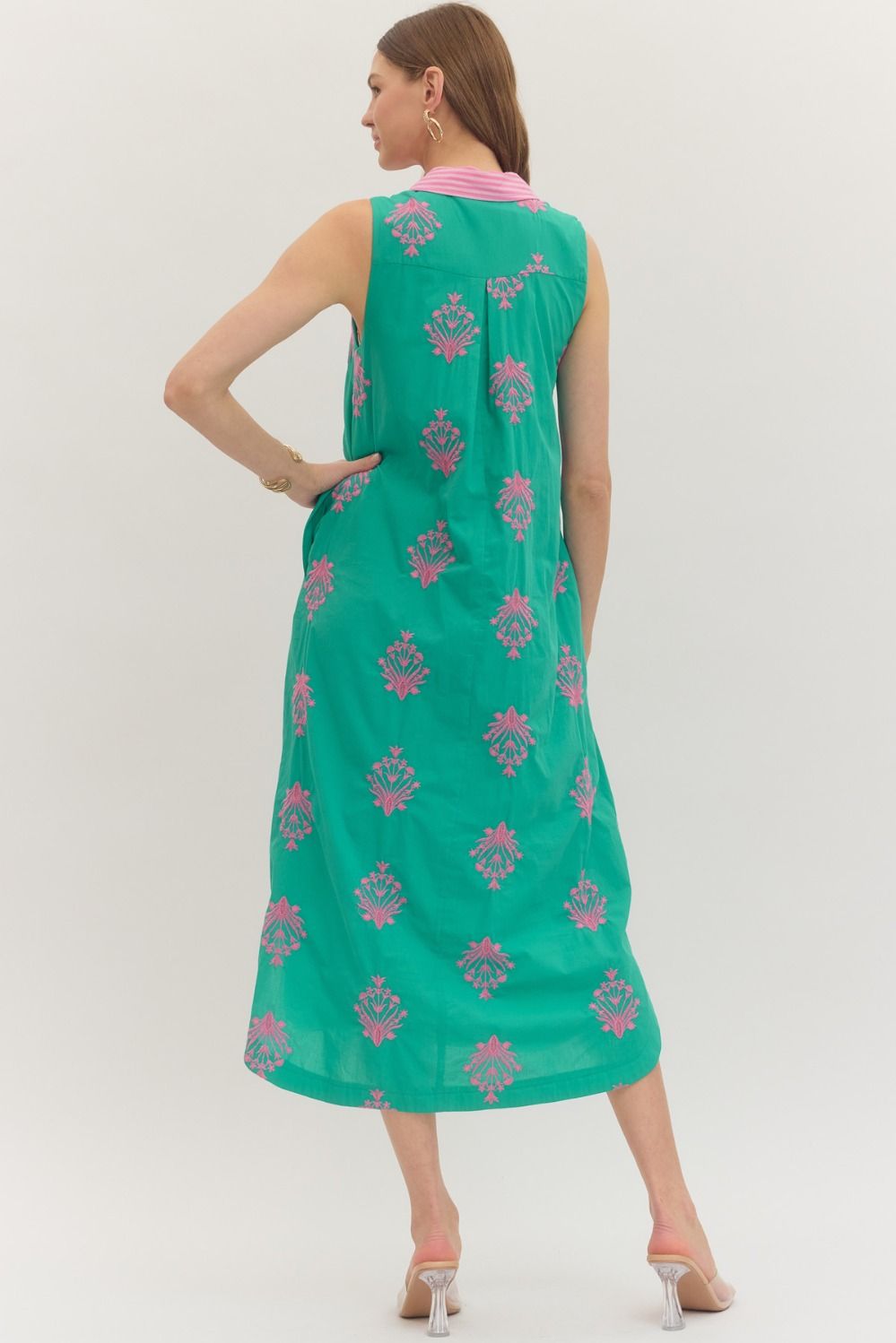 Botanical Mint Dress