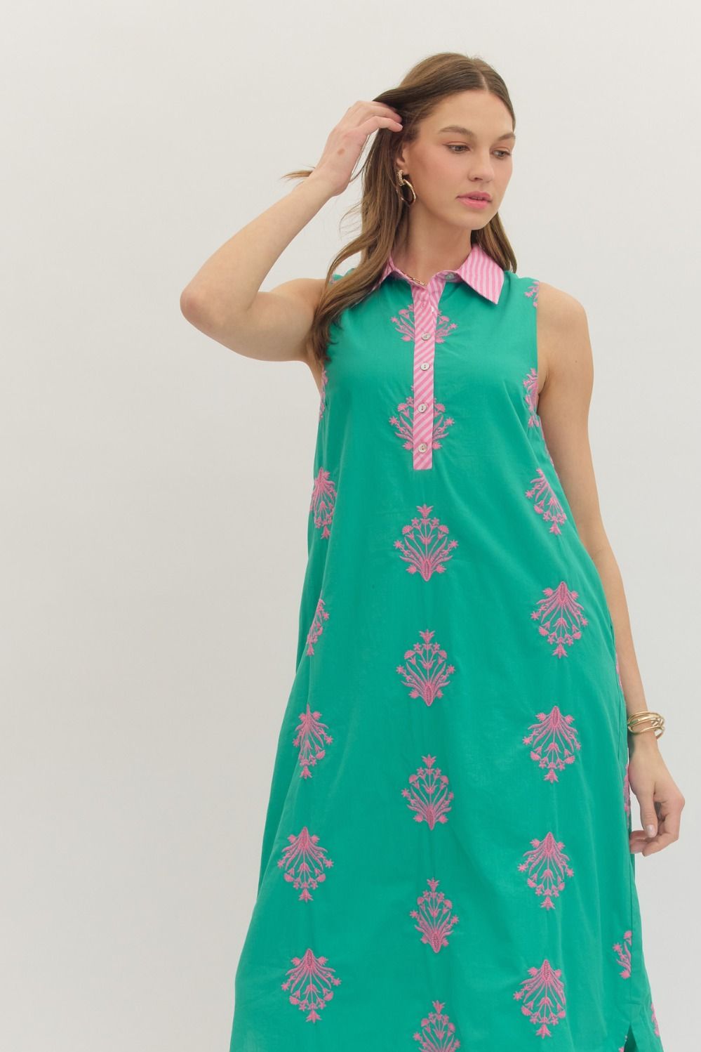 Botanical Mint Dress
