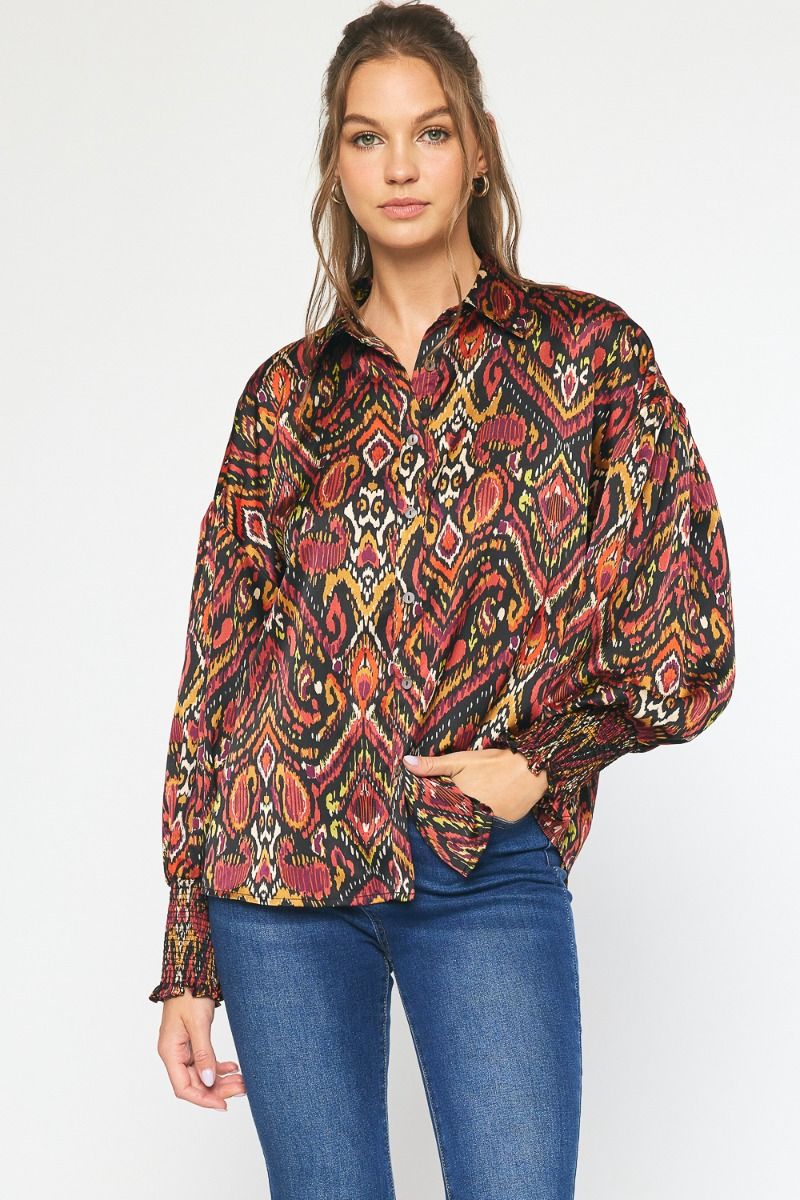 Violet Long Sleeve Top