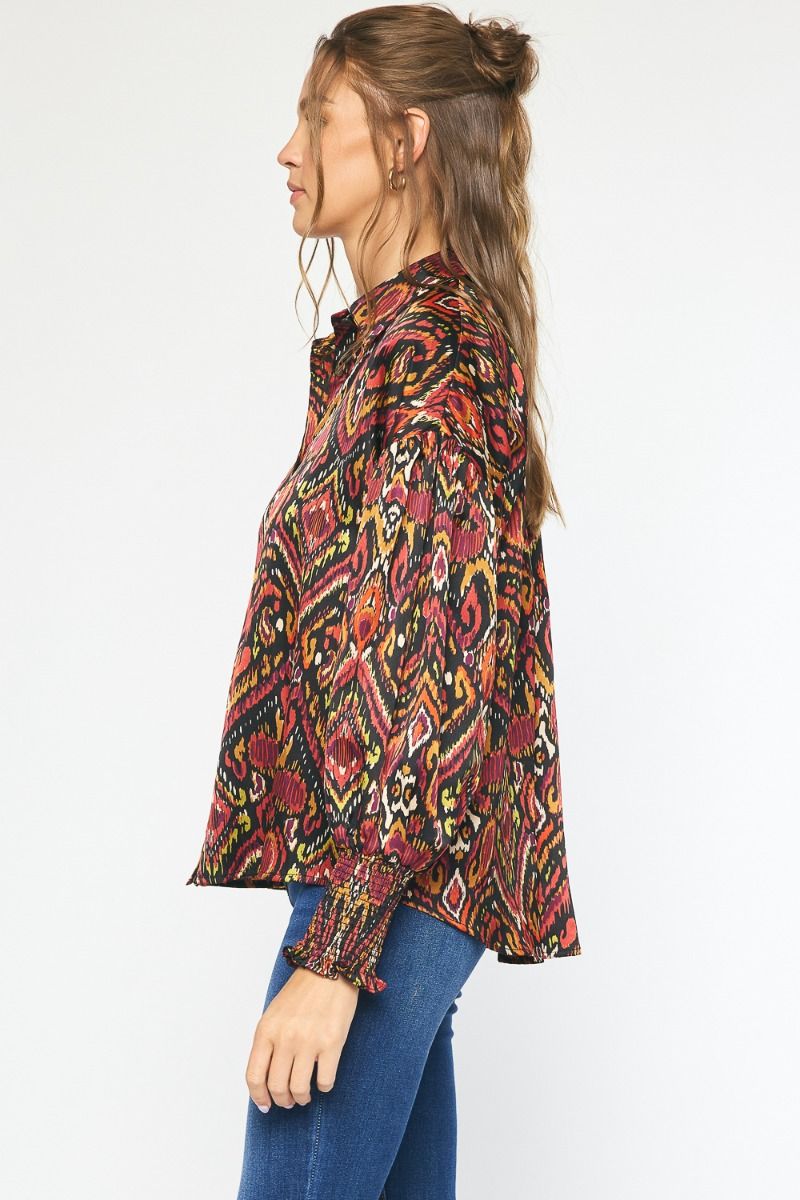 Violet Long Sleeve Top