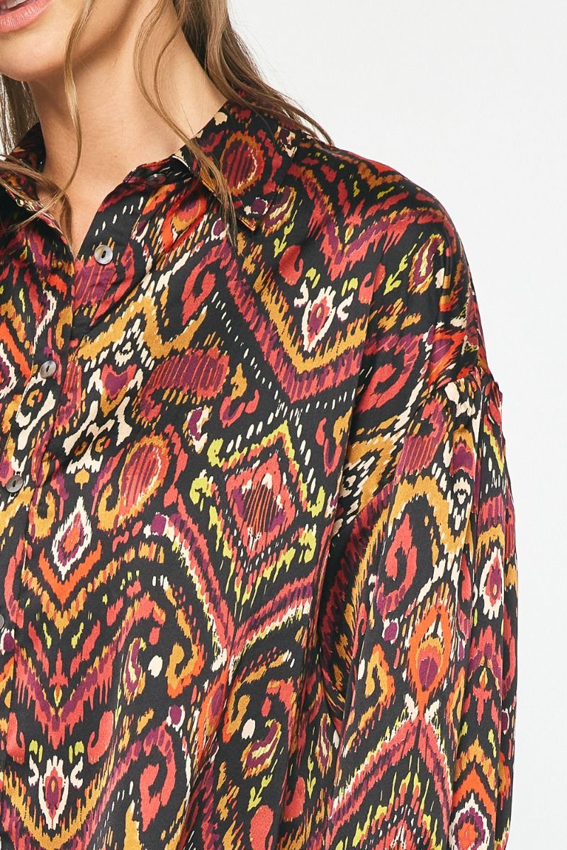 Violet Long Sleeve Top