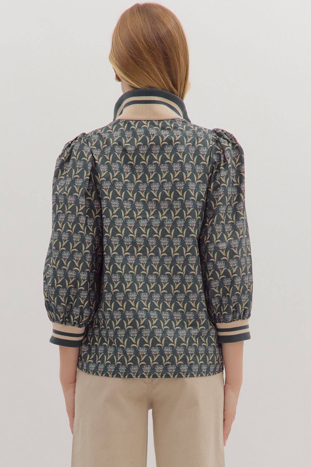 Midnight Floral Top