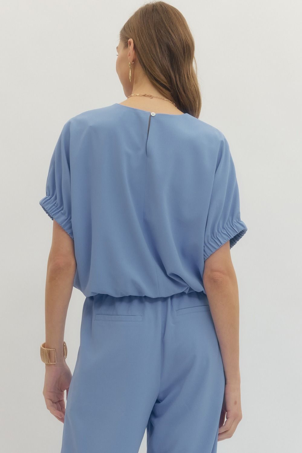 Perfect Top And Pant Set - Chambray