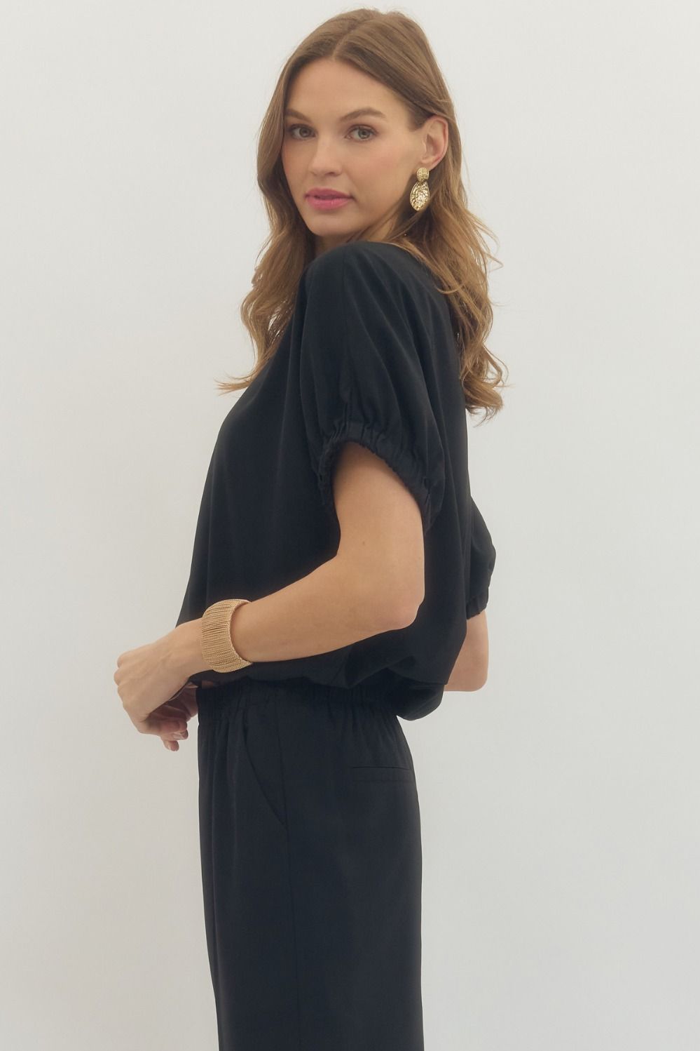 Perfect Top And Pant Set - Black