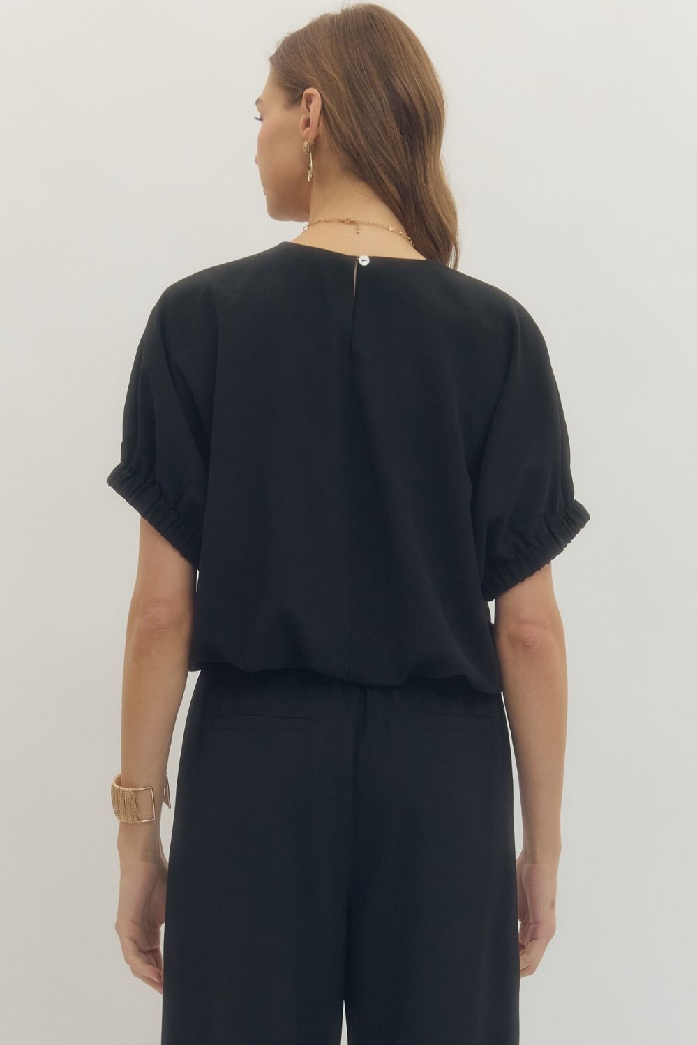 Perfect Top And Pant Set - Black