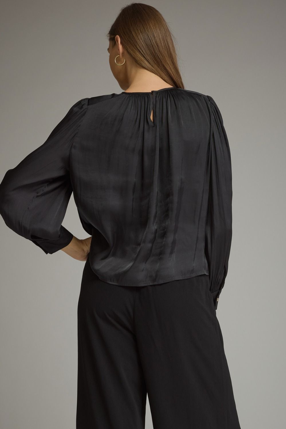 Black Keyhole Top