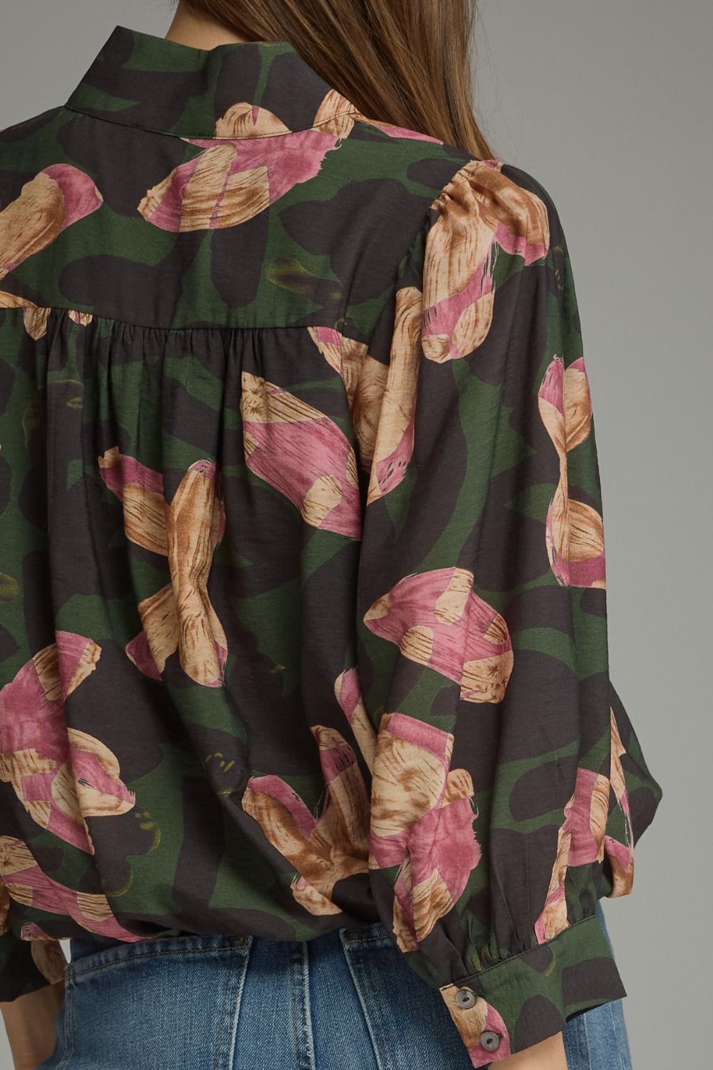 Pine Floral Top
