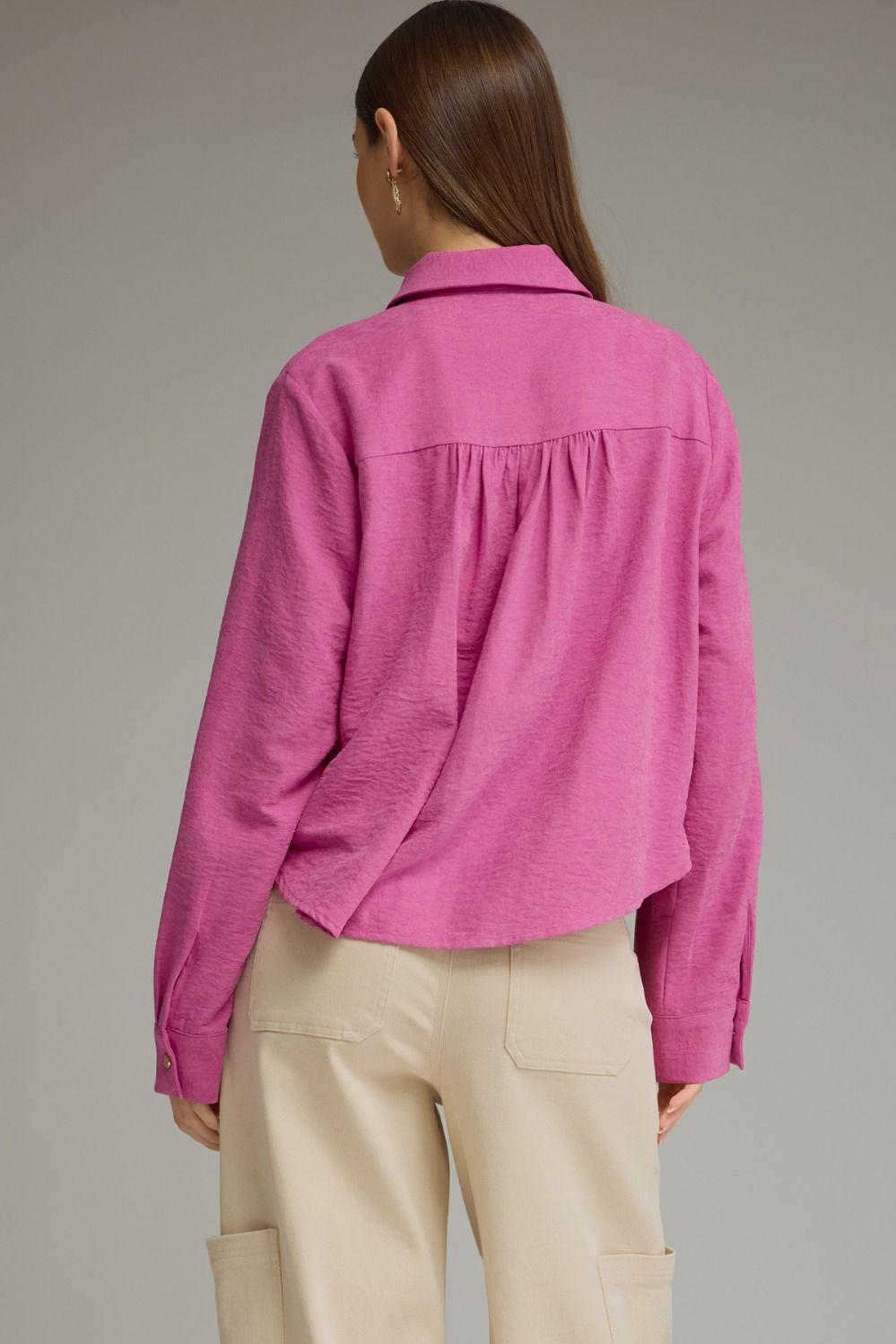 Button Up Top - Orchid