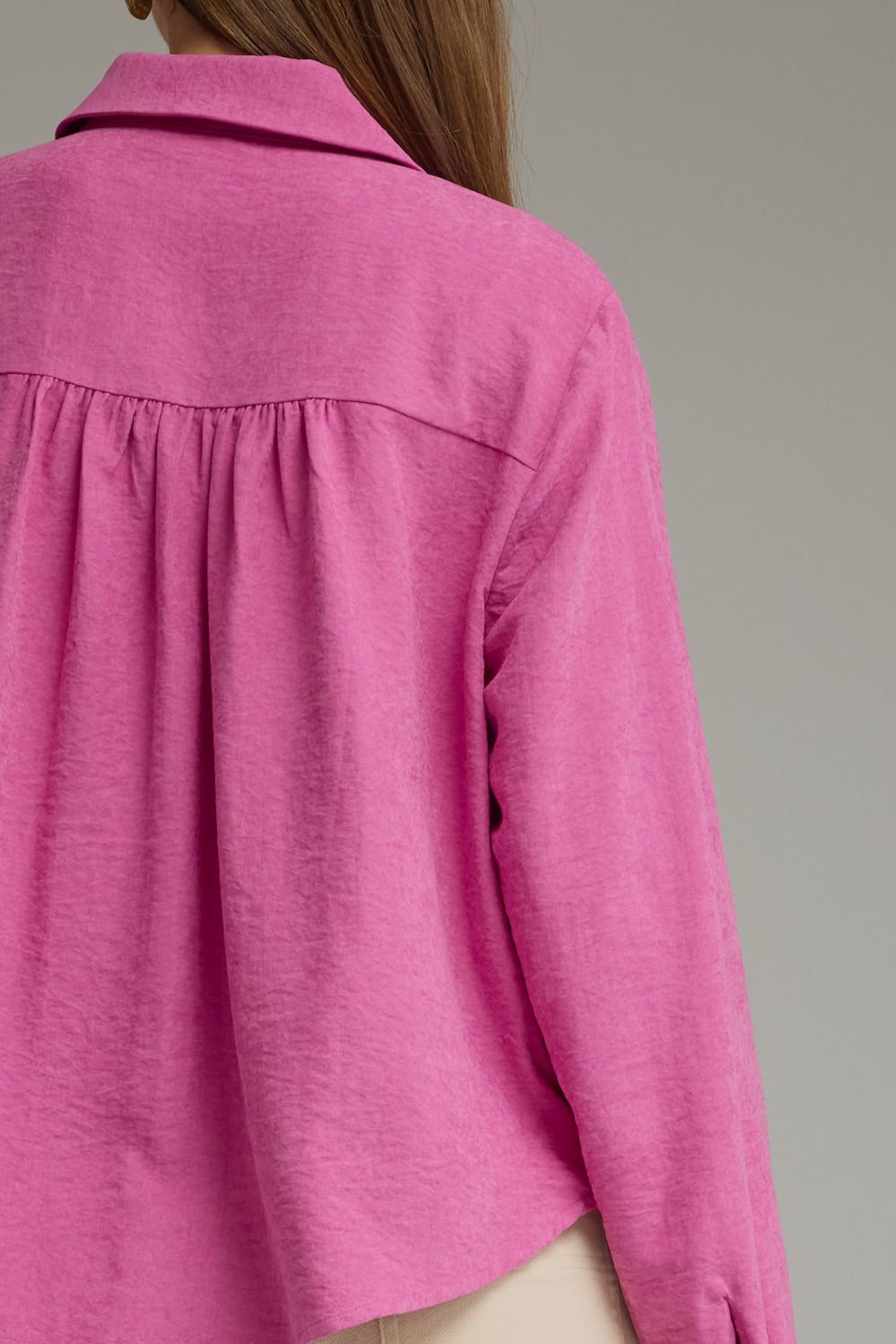 Button Up Top - Orchid