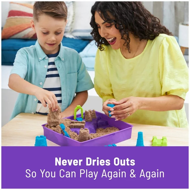 Kinetic Sand Deluxe Beach Castle