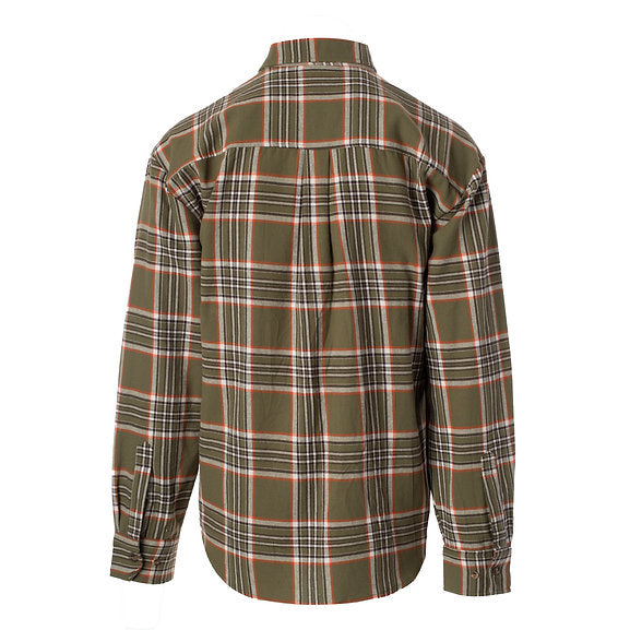 Olive Cattleman Flannel