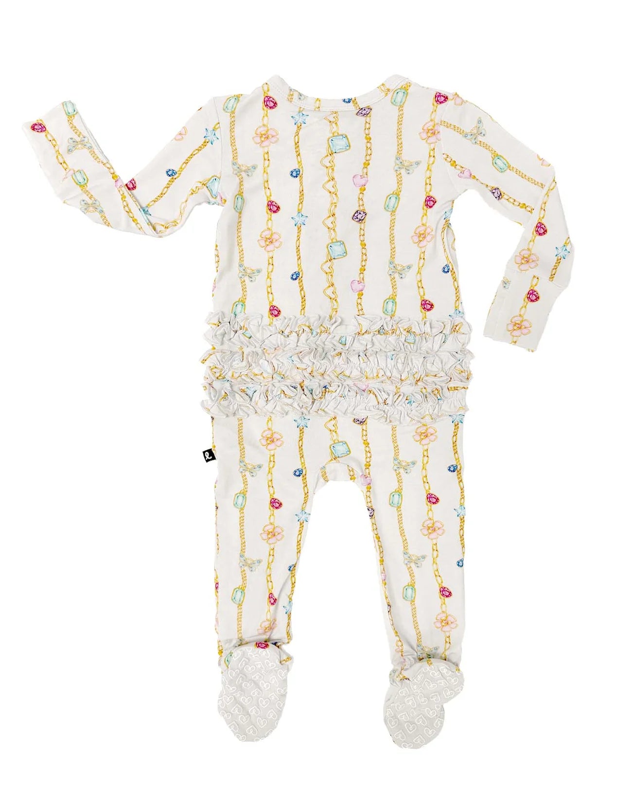 Elizabeth Ruffled Footie