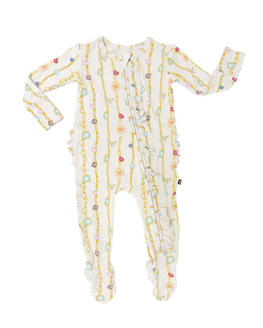 Elizabeth Ruffled Footie