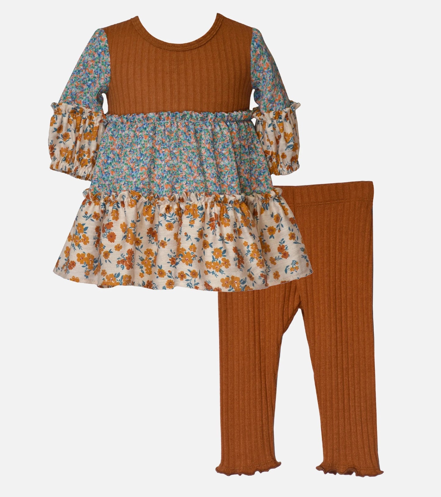 Sienna Mixed Print Legging Set