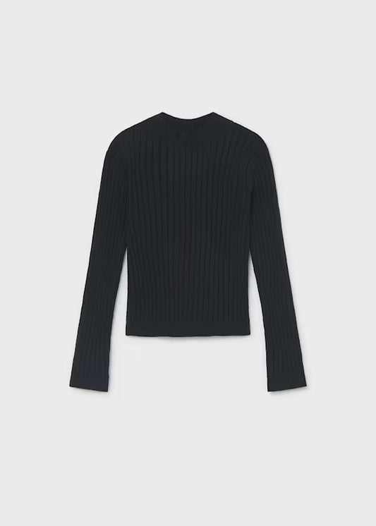 Black Knit Sweater
