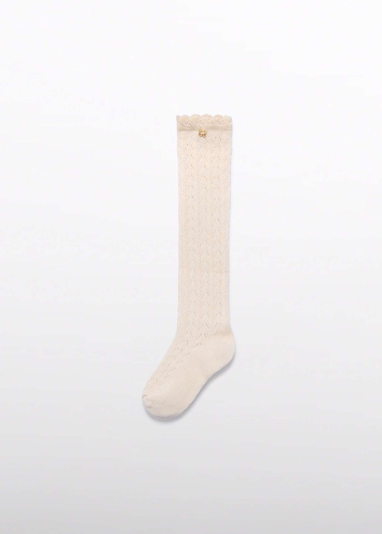 Openwork Knee-High Socks