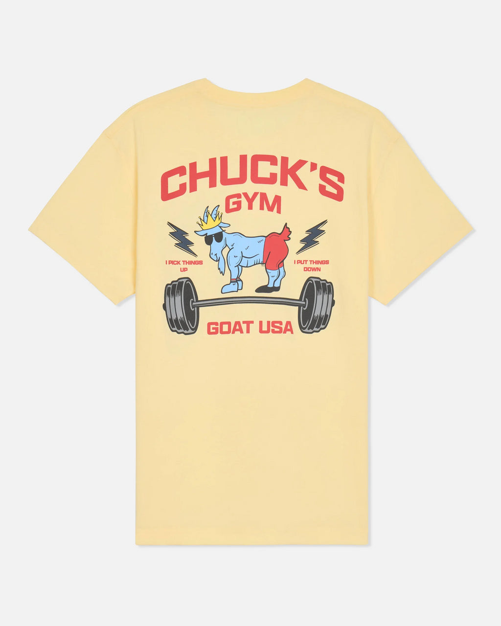 Chuck's Gym Corn Milk T-Shirt