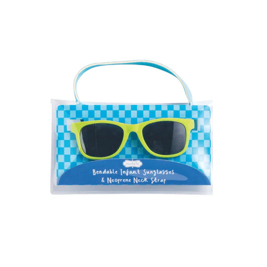 Green Bendable Baby Sunglasses