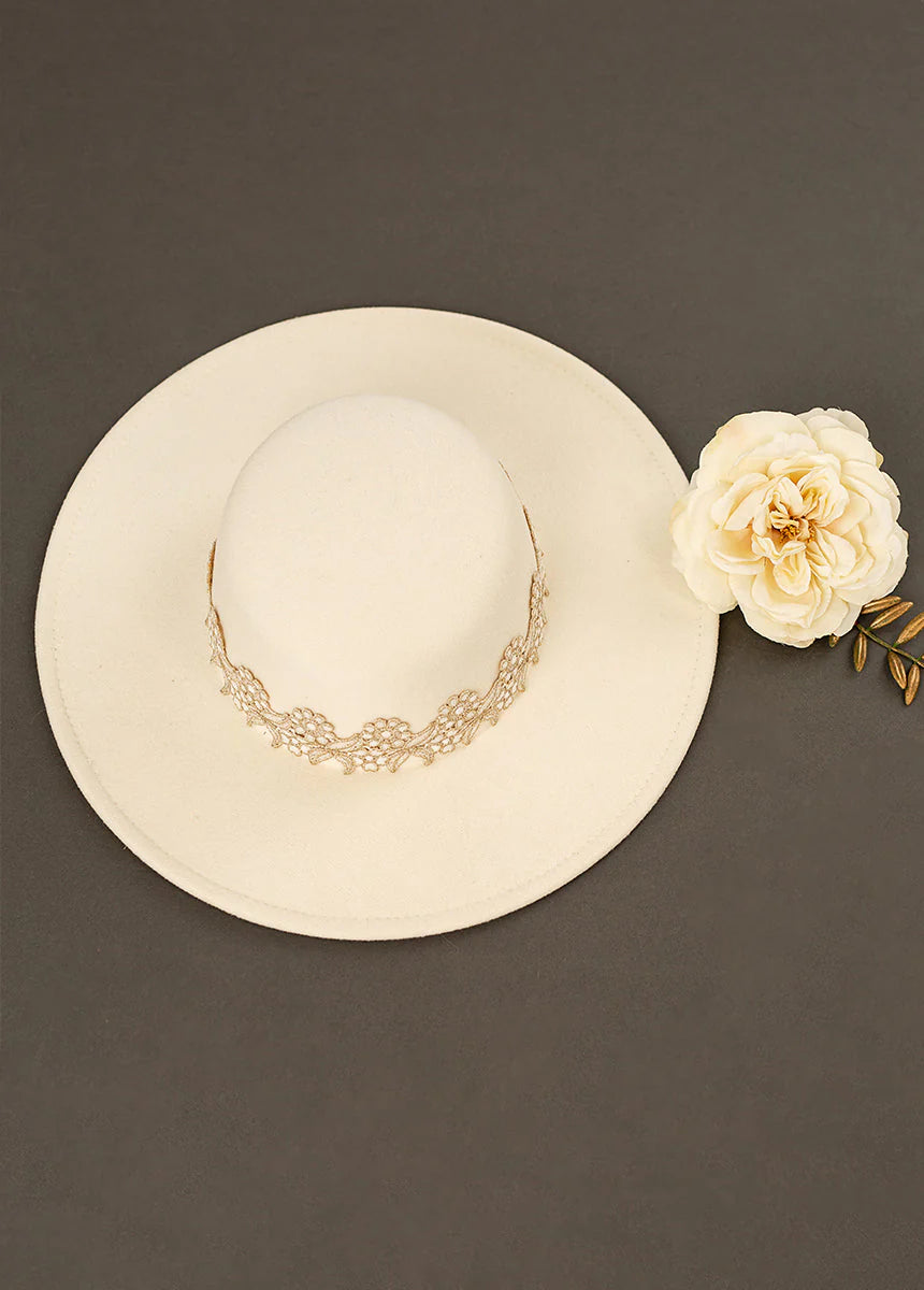 Cream Whimiscal Halo Hat
