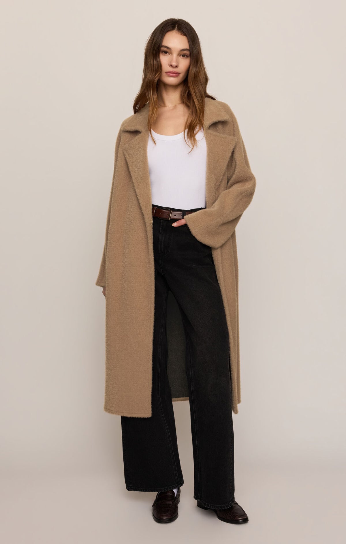 Crosby Cocoon Coat - Light Toffee