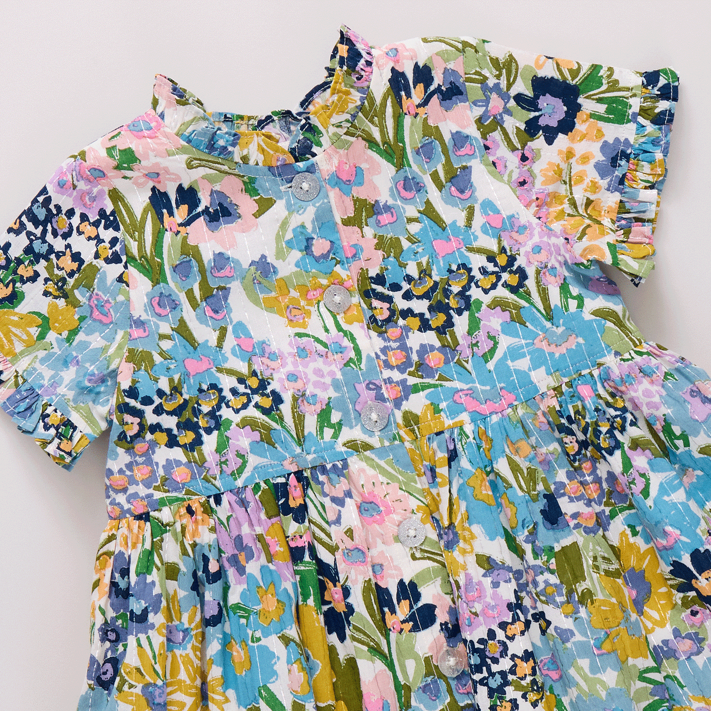 Sketched Floral Autumn Dress