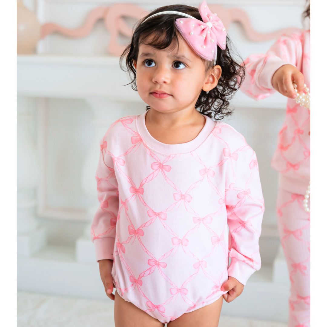 Bow Trellis Romper