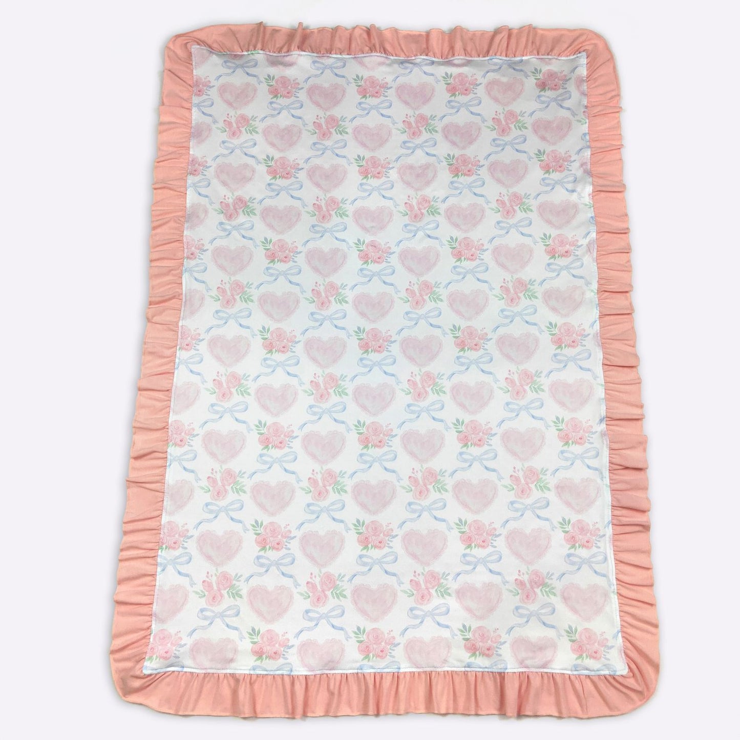 Scalloped Heart Blanket