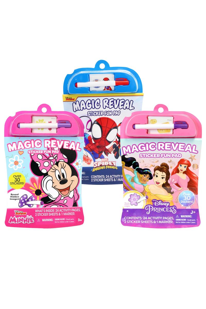 Disney Magic Reveal Sticker Fun Pad