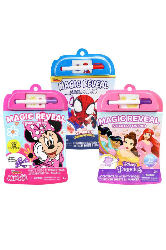 Disney Magic Reveal Sticker Fun Pad