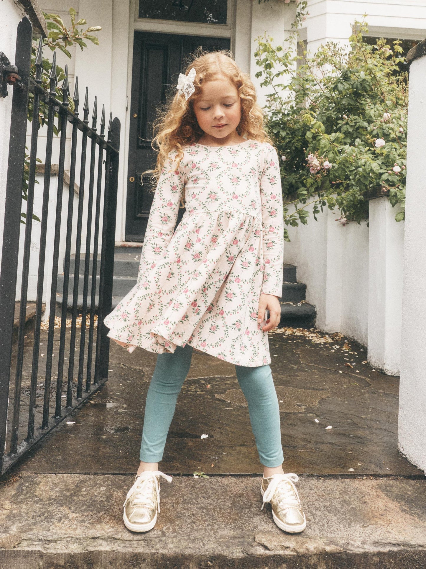 Wallpaper Floral Ballet Dress