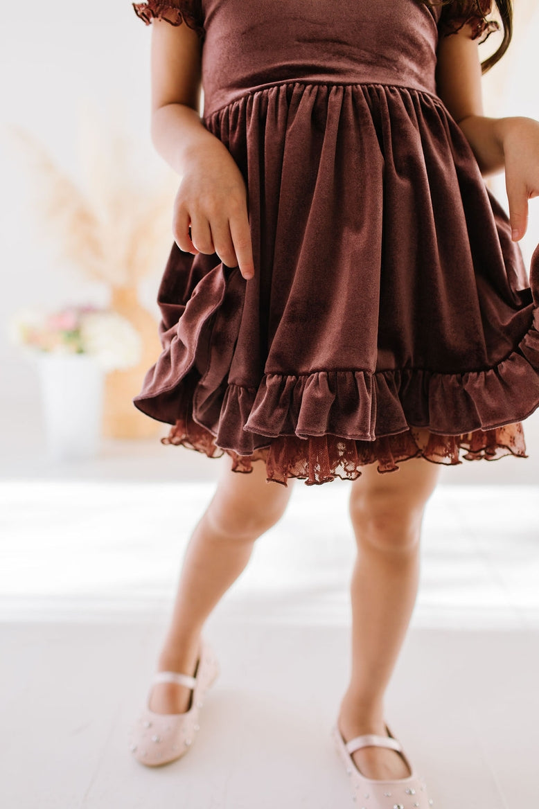 Eleanor Dress - Cocoa Blush