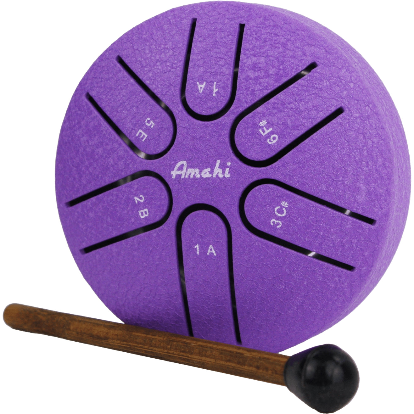 3” Steel Tongue Drum Purple