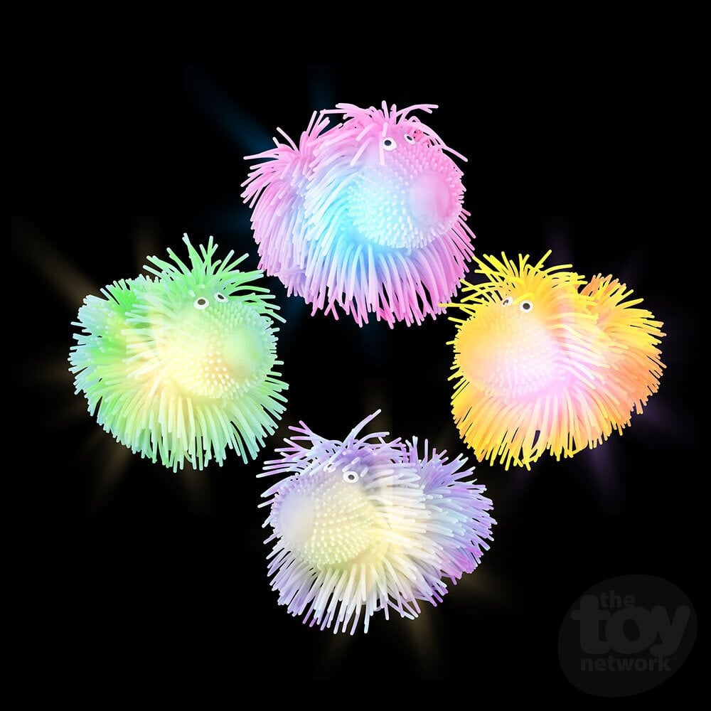 Light-Up Shaggy Dog Puffer