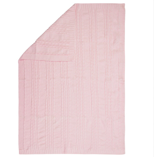 Pink Chenille Blanket