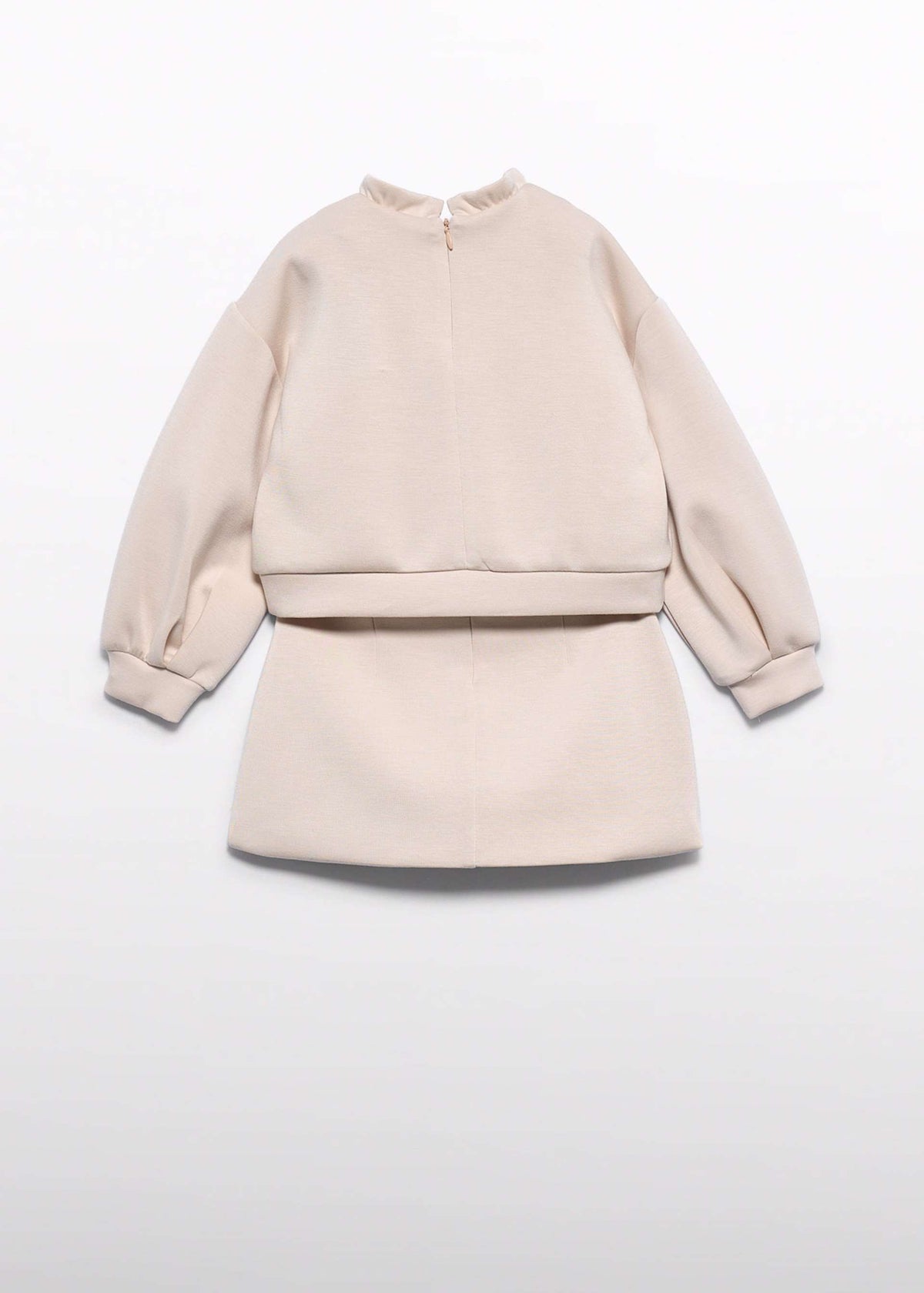 Oat Fleece Skirt Set