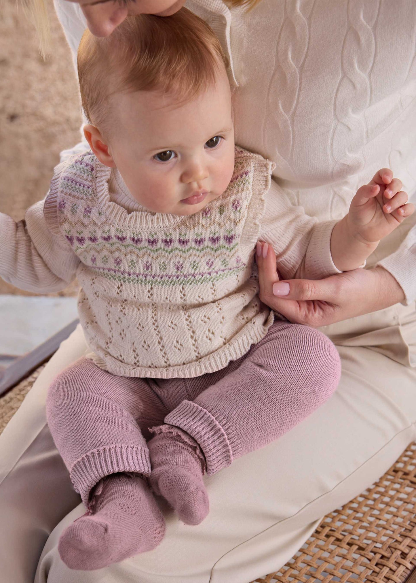 Mauve 3pc Pant Set