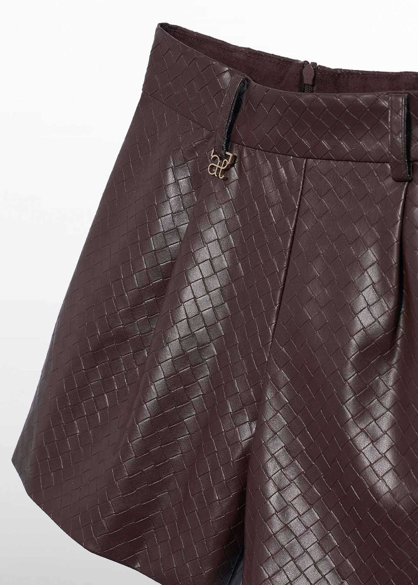 Truffel Braided Shorts