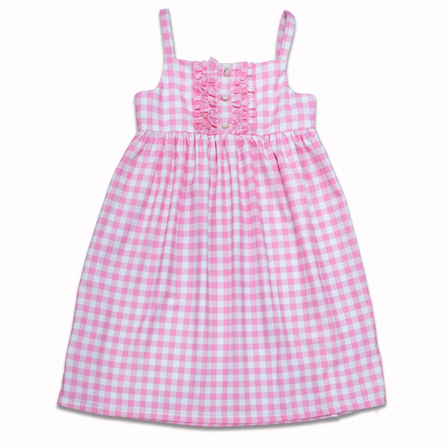 Pink Gingham Gown