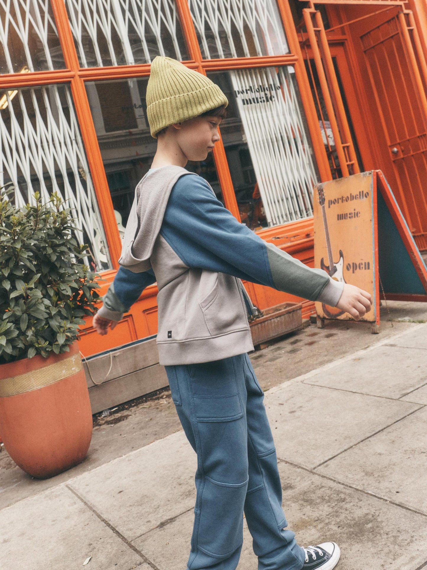 Mist Colorblock Hooded Jacket