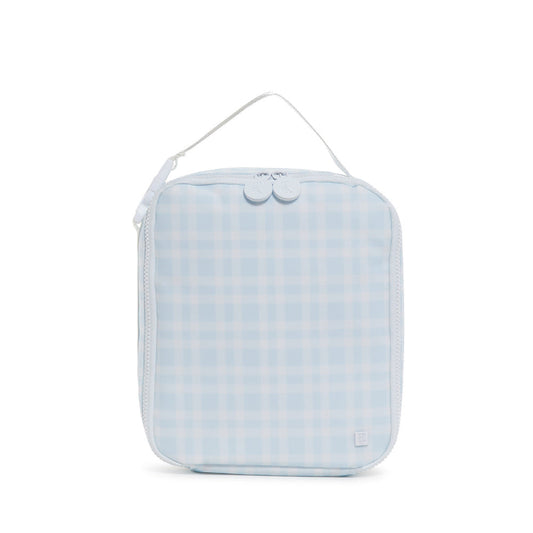 Blue Pimlico Plaid Insulated Lunch Box