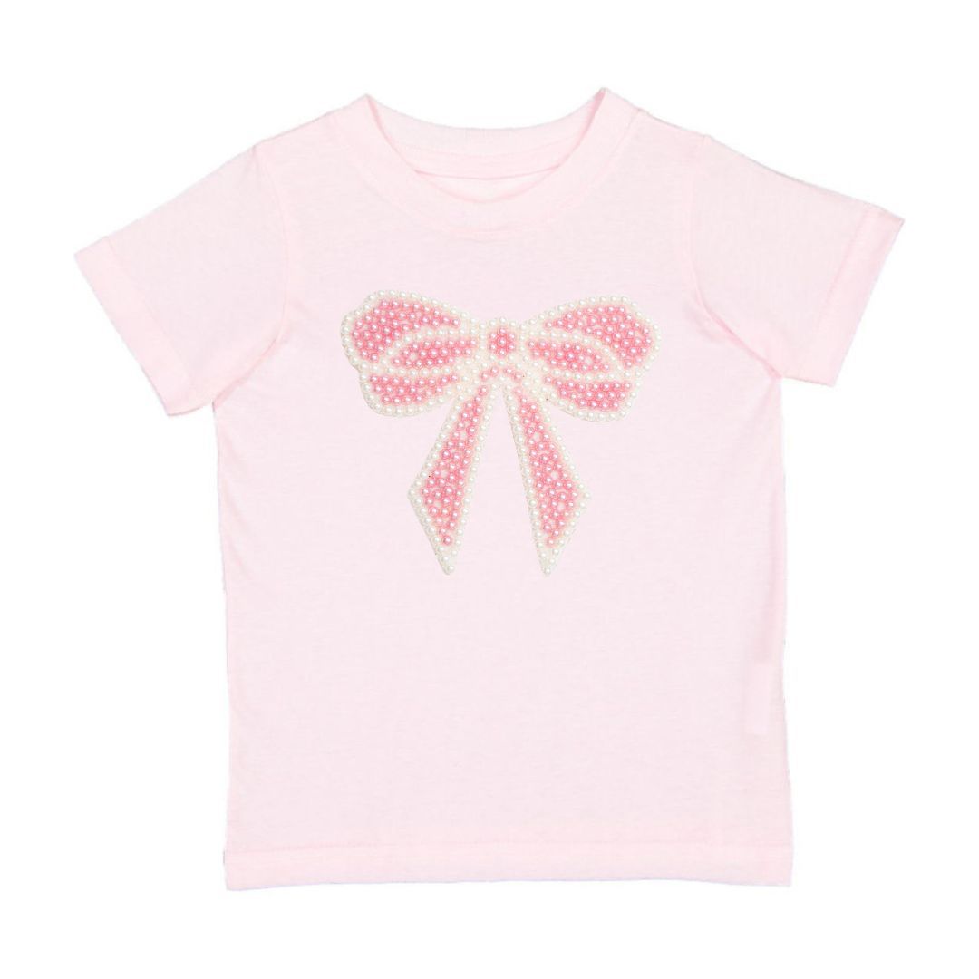 Pearl Bow Patch Tee