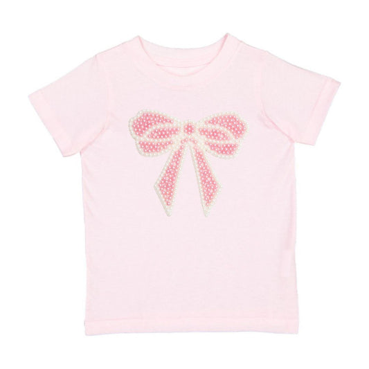 Pearl Bow Patch Tee