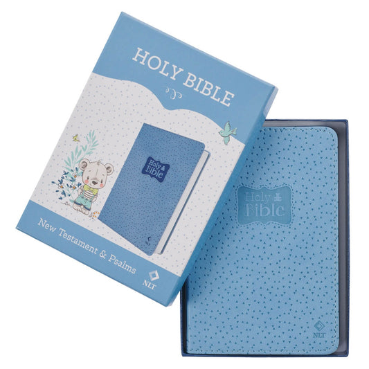 Blue New Testament Keepsake Bible