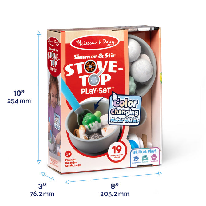 Simmer & Stir Stovetop Play Set - Color Changing