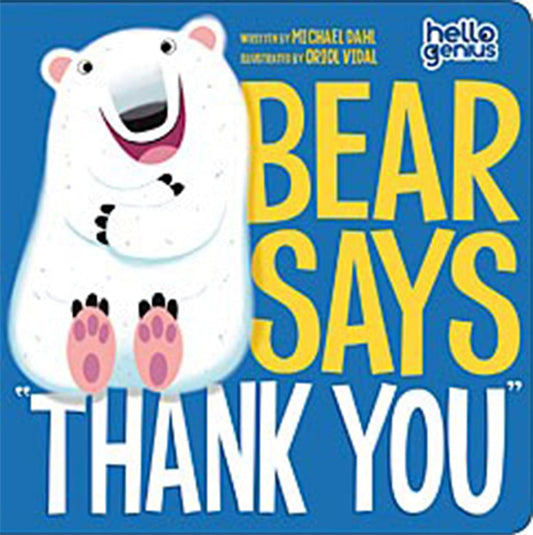 Bear Says Thank You Book