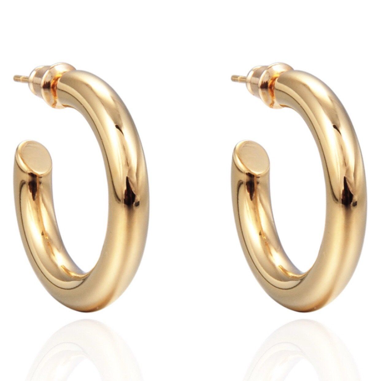 Gold Anya Mini Hoop