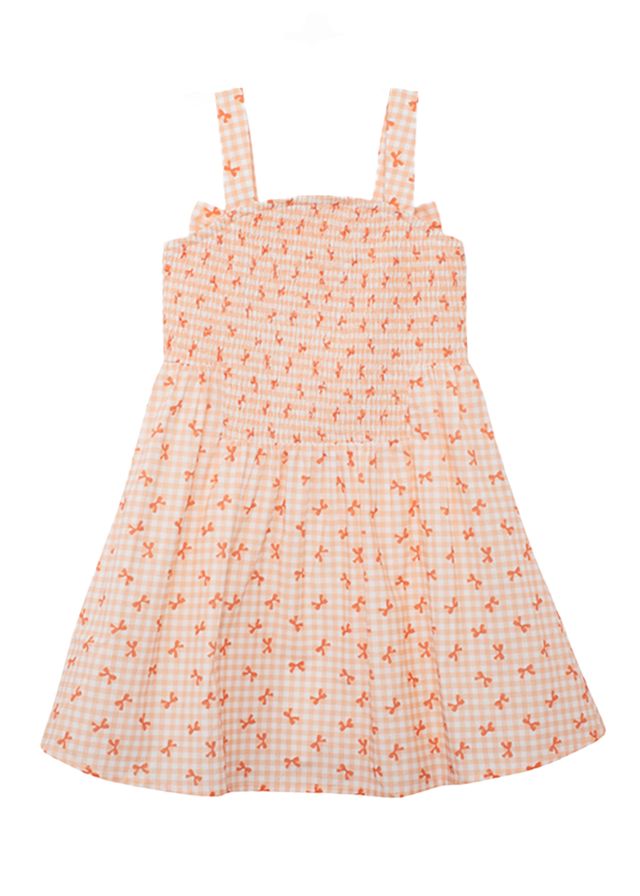 Tangerine Twirl Dress
