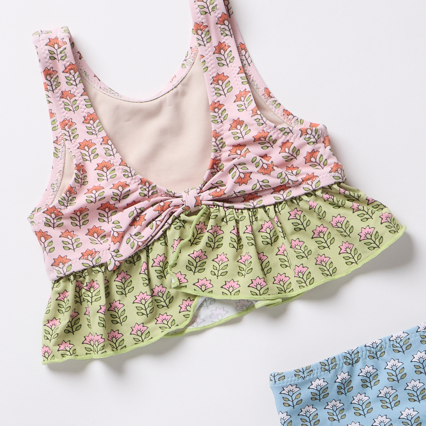 Prairie Block Print Palmer Tankini