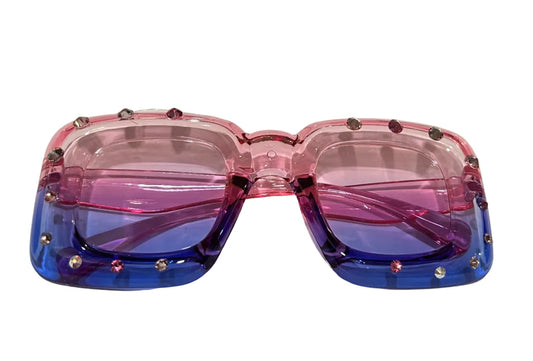 Crystallized Ombre Sunglasses